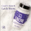 pasta textura efecto nieve textured acrylic snow paint fok art xl4oz 118ml color blanco nieve 1