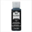 pintura acrilica brillante acrylic paint glossy folk art 2oz 59ml color 11834 onix negro 0