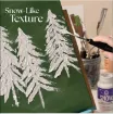 pasta textura efecto nieve textured acrylic snow paint fok art xl4oz 118ml color blanco nieve 5
