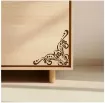 stencil plantilla reutilizable 15x10cms modelo esquineros set x4 motivos diferentes 3