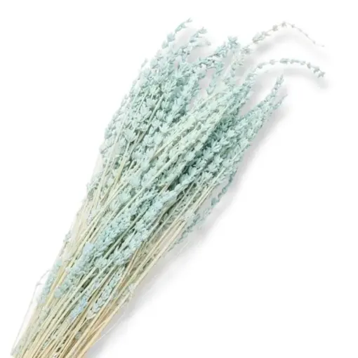 follaje flores secas lavanda fina ramo 50cms codigo fs3947 color verde pastel 0