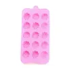 molde silicona grado alimenticio para chocolate masas resina jabones 22x10cms bombones 30mms x15 1