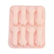 molde silicona grado alimenticio para chocolate masas resina jabones 19x15x2cms pata gato x8 0