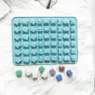 molde silicona grado alimenticio para chocolate masas jabones resina 208x150x10mm miniaturas x54 1
