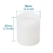 molde silicona para resina epoxi modelo portalapices cilindro mini 56x56x62mms 1