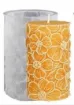 molde silicona para velas modelo velon flores 72x108mms 0