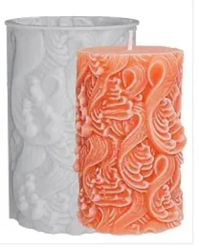 molde silicona para velas modelo velon olas 72x108mms 0