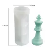 molde silicona para resina epoxi modelo pieza ajedrez rey medida 45x45x88mms 0