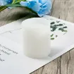 molde silicona para resina epoxi modelo portalapices cilindro mini 56x56x62mms 3