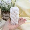 molde silicona para velas resina epoxi modelo velon 3d nudos medida 59x68x130mms 5