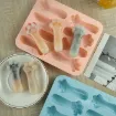 molde silicona grado alimenticio para chocolate masas resina jabones 19x15x2cms pata gato x8 3