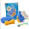 kit crochet para hacer amigurumis brucilla modelo becky la pajarita medida 13cms 0