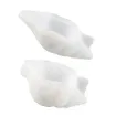 molde silicona para resina epoxi modelo portavelas cuenco forma caracol medida 110x68x46mm 2