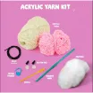 kit crochet para hacer amigurumis brucilla modelo cate la pastelita medida 10cms 1