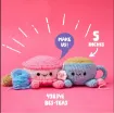 kit crochet para hacer amigurumis brucilla modelo mejores tes medida 13cms 1