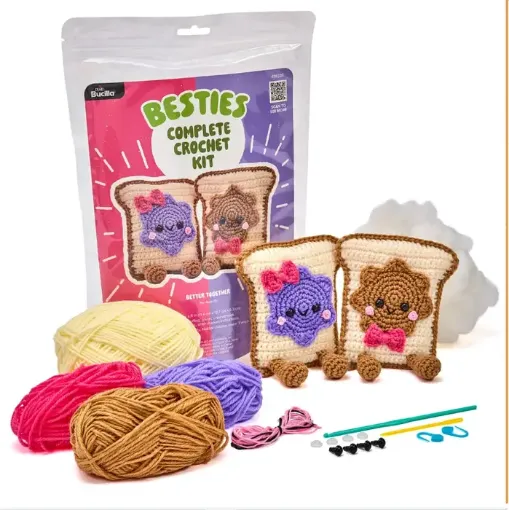 kit crochet para hacer amigurumis brucilla modelo mejores juntas medida 13cms 0