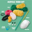 kit crochet para hacer amigurumis brucilla modelo amigos tropicales medida 13cms 1