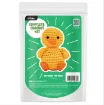 kit crochet para hacer amigurumis brucilla modelo quackers el pato medida 13cms 0