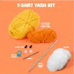 kit crochet para hacer amigurumis brucilla modelo quackers el pato medida 13cms 1