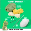 kit crochet para hacer amigurumis brucilla modelo dan el dinosaurio medida 13cms 1