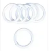 aro argolla plastico medida externa 40mms medida interna 30mms x100 unidades blanco 0