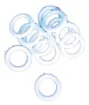 aro argolla plastico medida externa 35mms medida interna 25mms x100 unidades blanco 0