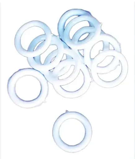 aro argolla plastico medida externa 35mms medida interna 25mms x100 unidades blanco 0