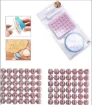 sello marcador abecedario guia plastico circular letras numeros 6mms b68cookie stamper 2
