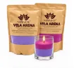 parafina polvo para fabricacion velas artesanales namaste paquete kg color lila 1