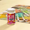 adhesivo barniz pegamento para rompezabezas modpodge puzzle saver terminacion brillante 8oz 236ml 2