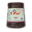 hilo algodon 85 barbante colorido premium fial no 4 tex600 ovillo 570grs 800mts color marron 0