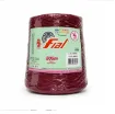 hilo algodon 85 barbante colorido premium fial no 4 tex600 ovillo 570grs 800mts borgona 83 0
