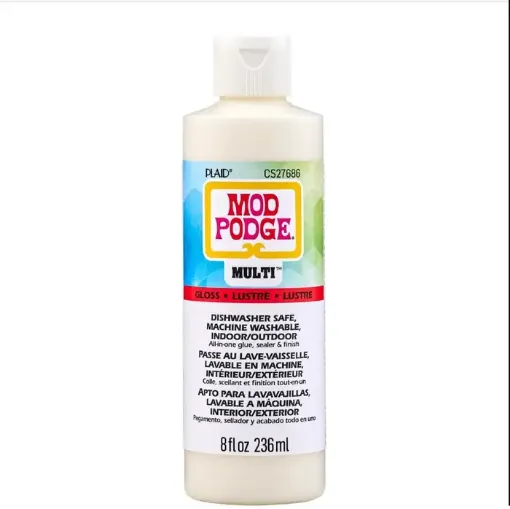 adhesivo sellador barniz 3 1 mod podge multi superficies lavable brillante gloss plaid 8oz 236ml 0