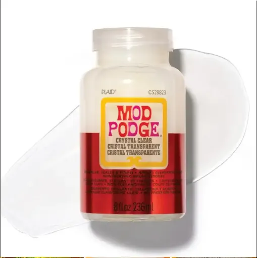 adhesivo sellador barniz 3 1 mod podge crystal acabado transparente cristalino plaid 8oz 236ml 0