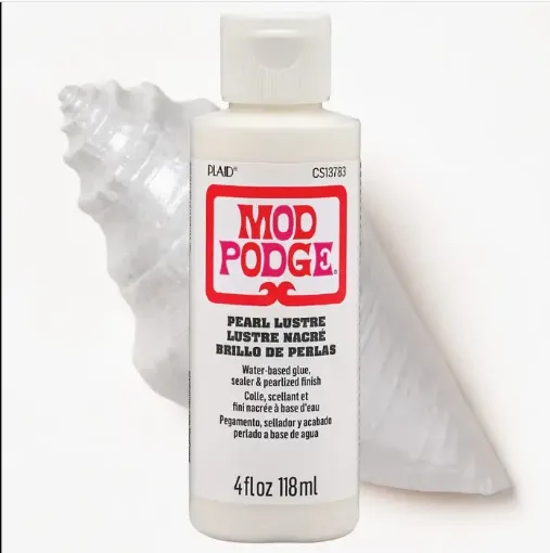 adhesivo sellador barniz 3 1 mod podge terminacion lustre perlado nacar plaid 4oz 118ml 0