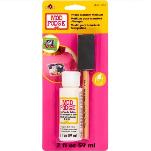 photo transfer medium mod podge barniz para transferencia imagenes fotografias plaid x2oz 59ml 0