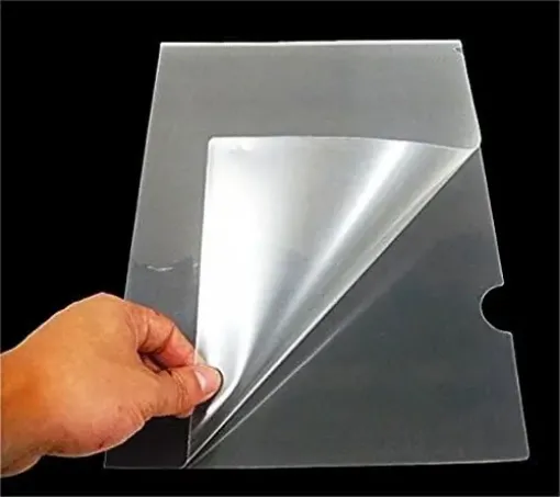 carpeta sobre protector sakura medida a4 tapa transparente 0