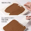 pasta textura acrilica textured medium acrylic bark fok art efecto corteza x2oz 59ml 2