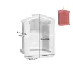 molde silicona para velas masas resina epoxi modelo fachada puerta medida 74x44x101mms 1