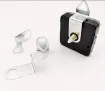 gancho metal para colgar maquina reloj medida 75x40mms por unidad 0