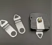 gancho metal para colgar maquina reloj medida 75x40mms por unidad 1
