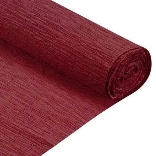 papel crepe celta 48x200cms color bordeaux 0