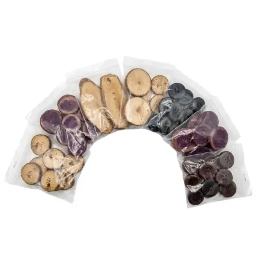 botones artesanales madera roble nacional variedad por bolsa 0