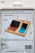 set 3 pinceles espuma para pinturas texturas adhesivos plaid 5cms x2 unidades 7 5cms 1