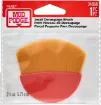 pinceleta cerdas sinteticas premium doradas para decoupage mod podge plaid mango corto punta 56mm 0