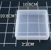 molde silicona para resina epoxi jabones velas modelo base cuadrada medida 108x108x22mms 0
