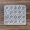 molde silicona para resina epoxi modelo pendientes caravanas 20x5mms x20 formas 85x95x5mms 0