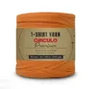 trapillo premium circulo 25mms ancho 94 poliester madeja 270gr 140mts color cascara naranja 4222 0