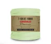 trapillo premium circulo 25mms ancho 94 poliester madeja 270gr 140mts color verde brote 5427 0