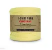 trapillo premium circulo 25mms ancho 94 poliester madeja 270gr 140mts color amarillocitrino 1723 0